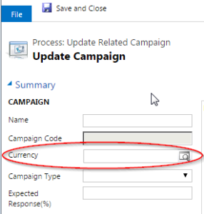 Update read-only fields in a dynamics crm workflow