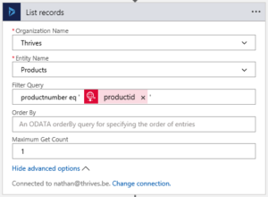 Logic Apps - list records